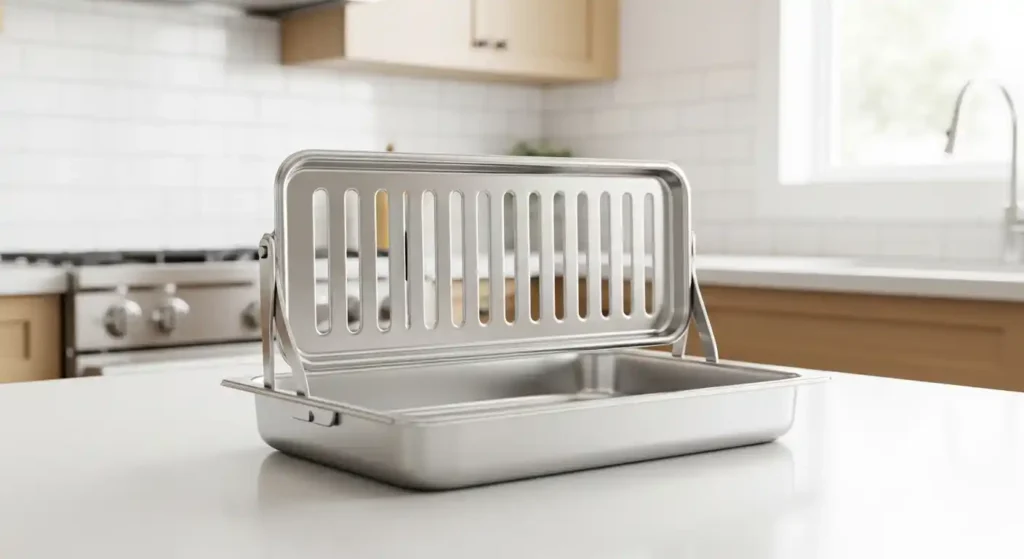What Is a Broiler Pan? A Complete Guide for Perfect Oven Cooking 8 Two-piece broiler pan2