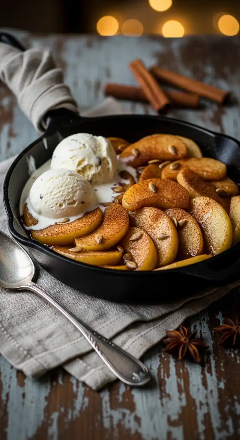 5 Easy Apple Desserts You’ll Actually Want to Make (Yes, Even on a Busy Day) 2 Warm Cinnamon Apple Skillet
