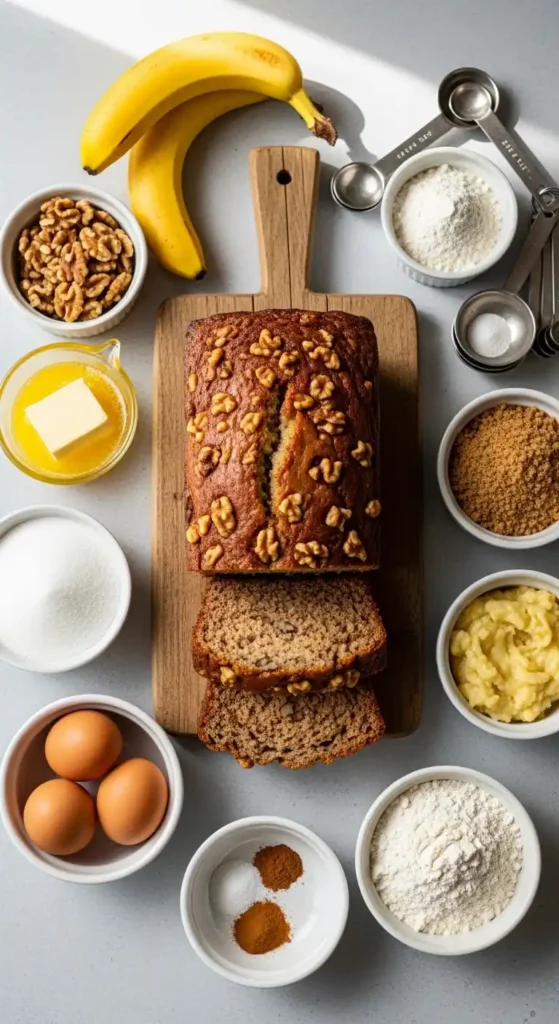 Banana Bread with Walnut Crumble: Cozy Chocolatey Bliss 3 banana bread with walnuts 2