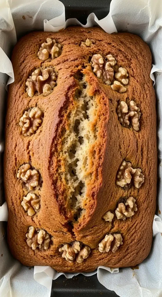 Banana Bread with Walnut Crumble: Cozy Chocolatey Bliss 5 banana bread with walnuts 4