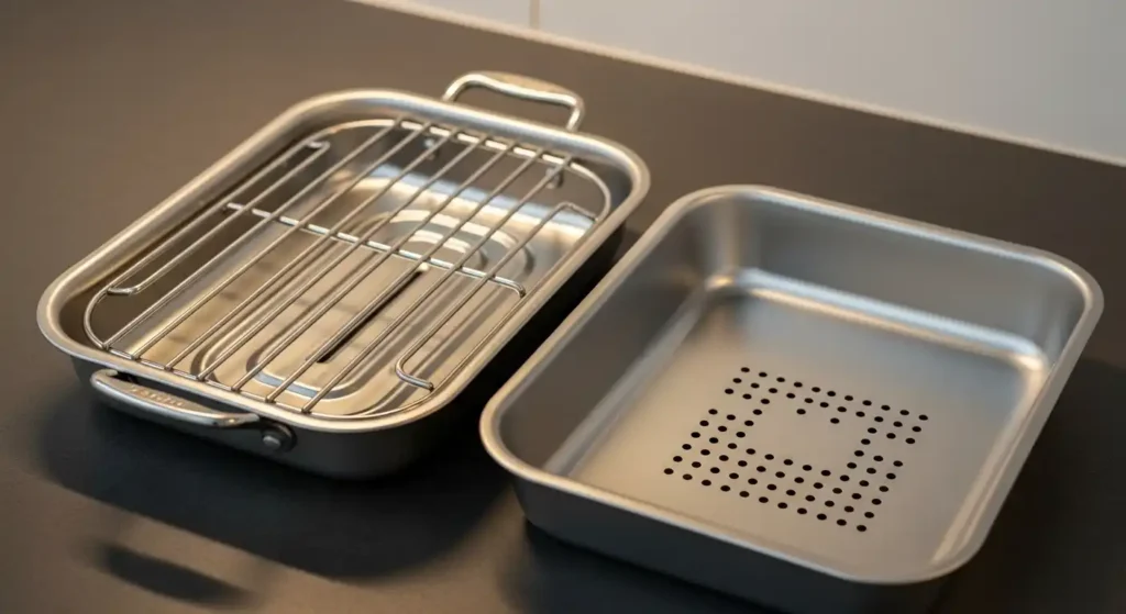 What Is a Broiler Pan? A Complete Guide for Perfect Oven Cooking 2 broiler pans