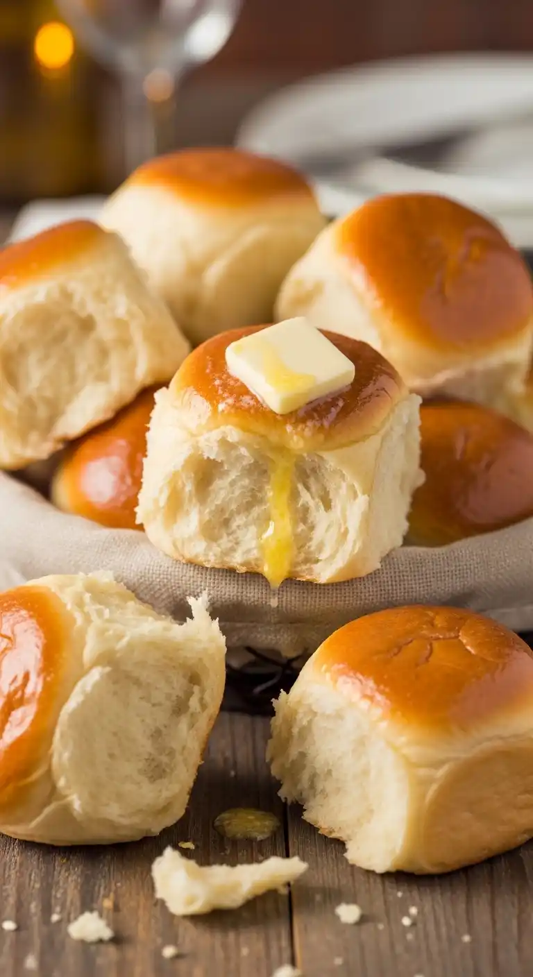 Fluffy Wins: Buttermilk Butter Dinner Rolls for Weeknights 4 buttermilk butter dinner rolls 4