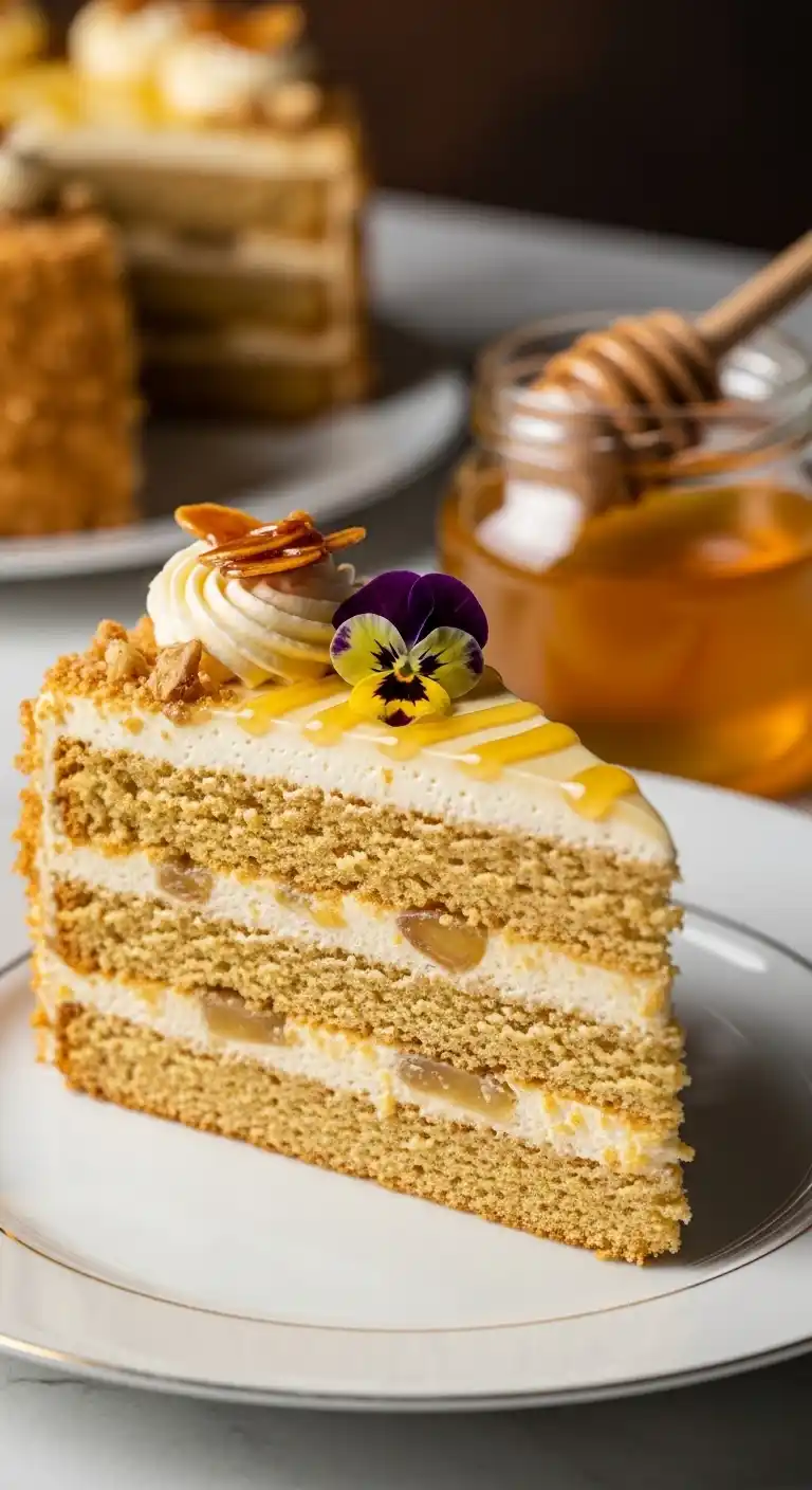 Easy Honey Cake Recipe – Moist & Delicious 4 honey cake 3