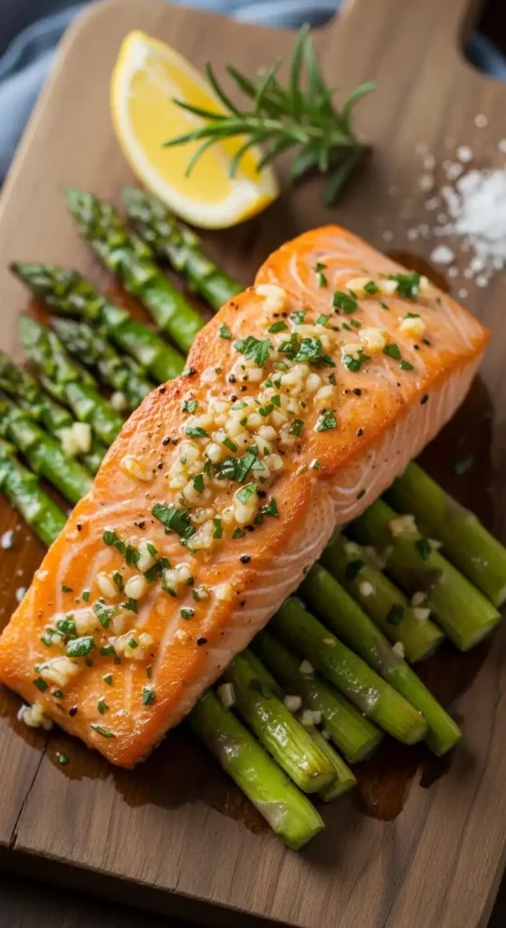 Keto Garlic Butter Salmon Asparagus: 20-Minute Dinner Delight 4 keto garlic butter salmon and asparagus3