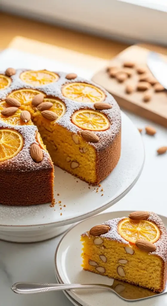 Orange Almond Cake Recipe: Sunshine in a Pan 4 orange almond cake3