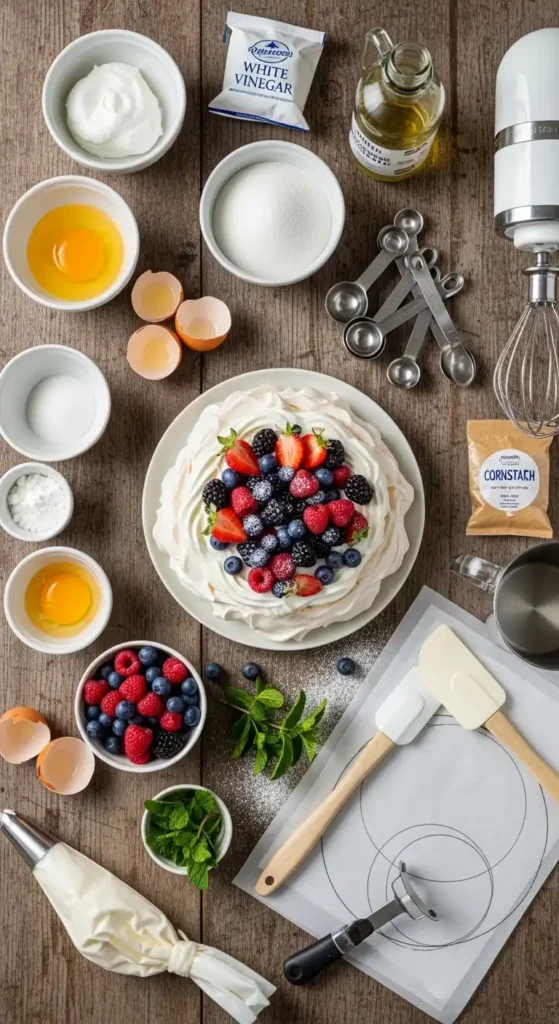 Pavlova with Fresh Berries: Elegant Weeknight Wow 3 pavlova with fresh berries2