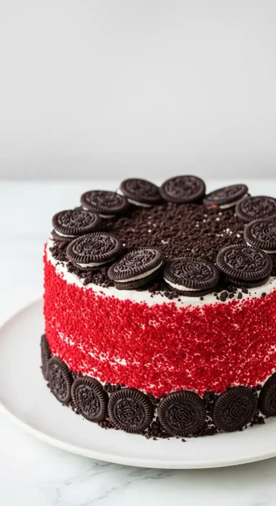 Red Velvet Oreo Cake Recipe: Irresistible & Easy Smash Hit 4 red velvet oreo cake