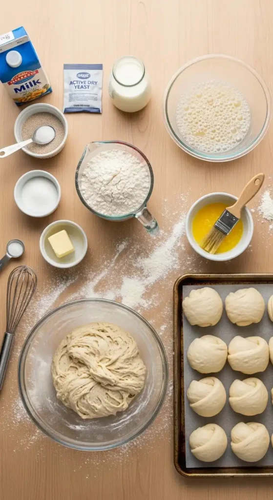 Delicious White Bread Rolls Recipe: Fluffy Perfection 3 white bread rolls 2