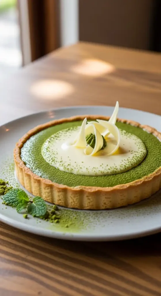 White Chocolate Matcha Tart Recipe Secrets You’Ll Love 4 white chocolate matcha tart 3