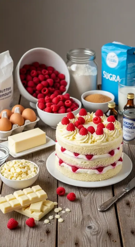 White Chocolate Raspberry Cake: Dreamy, Easy, Wow-Worthy 3 white chocolate raspberry cake 2