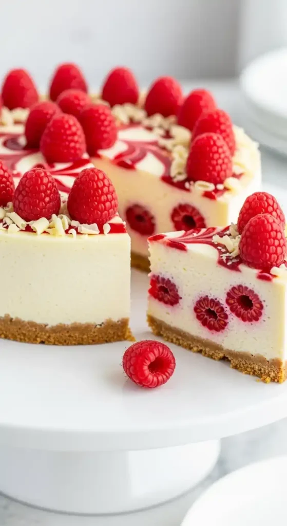 Irresistible White Chocolate Raspberry Cheesecake Delights 4 white chocolate raspberry cheesecake4