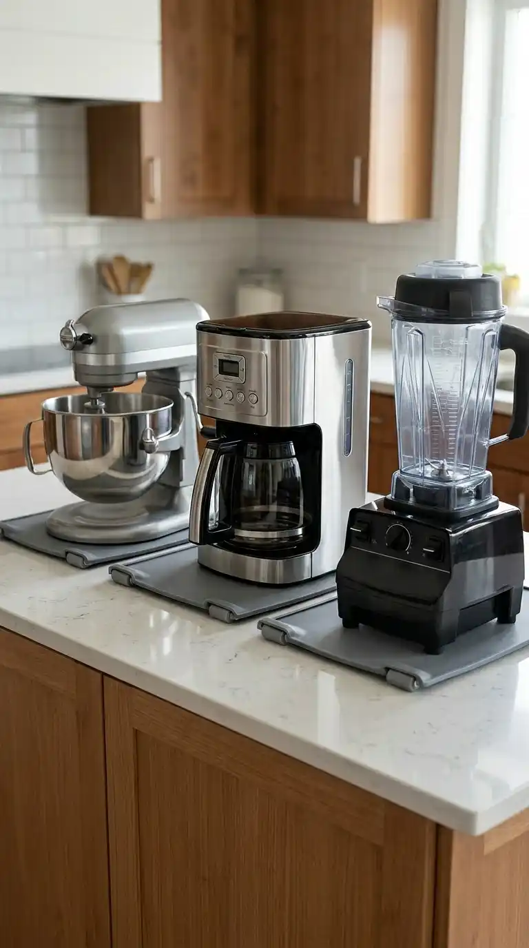 Senior-Friendly Kitchen Storage: 12 Smart Ideas 13 Rolling_mats_for_kitchen_appliances