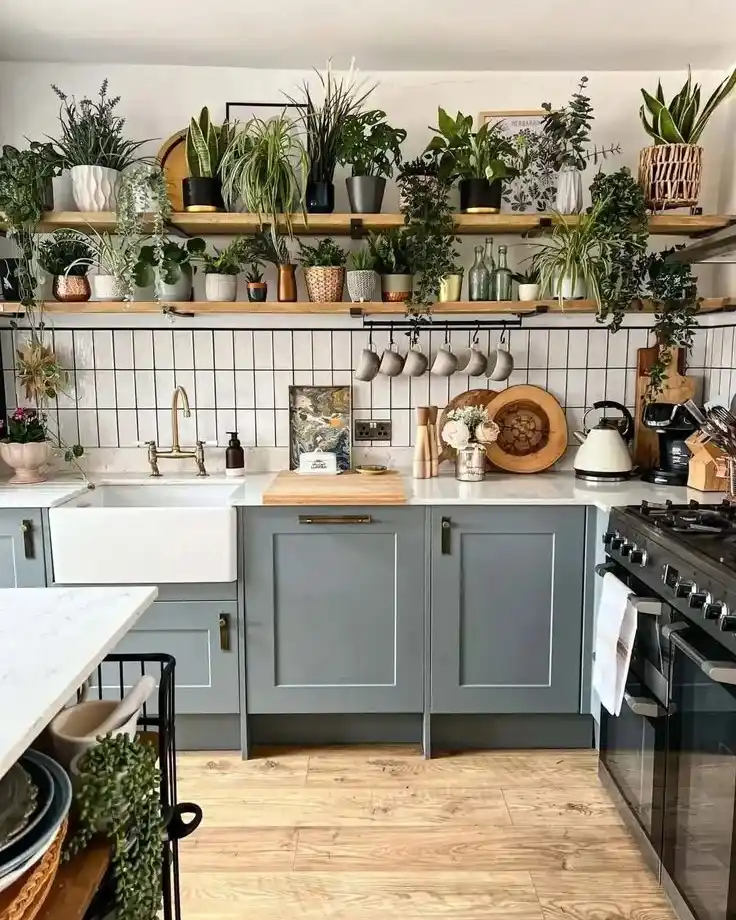 Why an Indoor Herb Garden Improves Your Kitchen Air Quality 2 green kitchen ideas