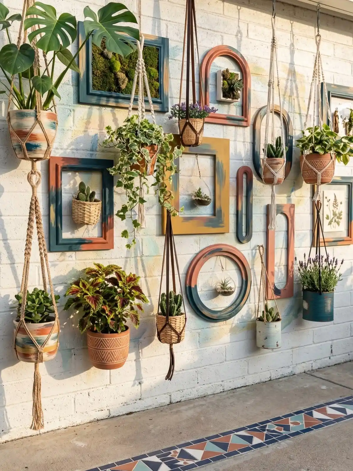 Creative Backyard Inspiration: 13 DIY Herb Garden Projects for Beginners 7 hanging garden