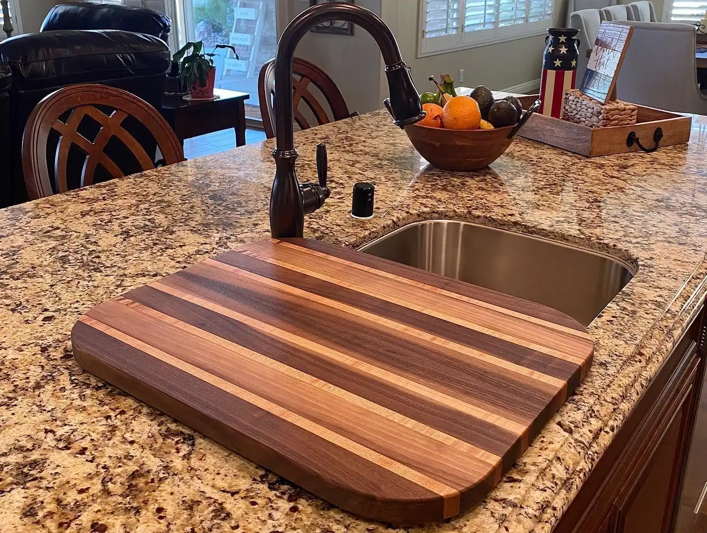 11 Rental-Friendly Kitchen Hacks For Apartments 8 over sink cutting board