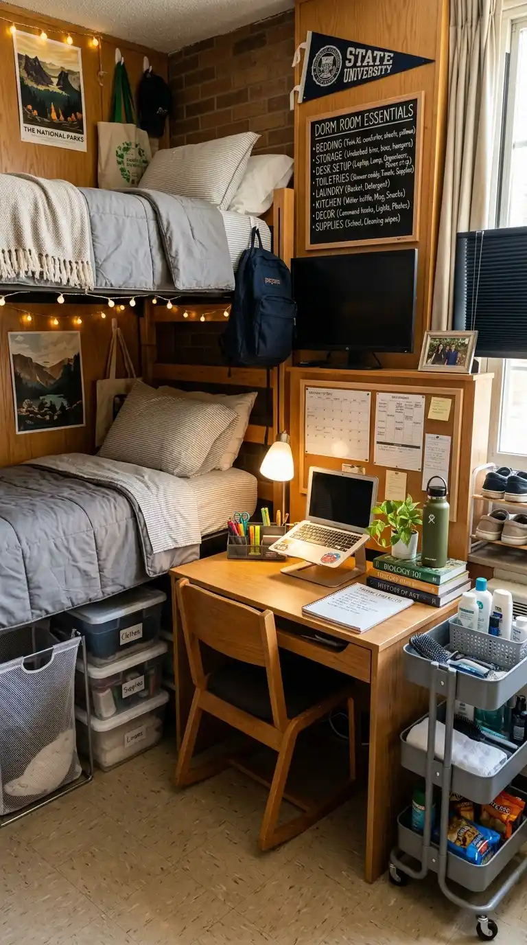 13 College Dorm Kitchen Organization Tips: Small Space Survival 8 Dorm_Room_Essentials_