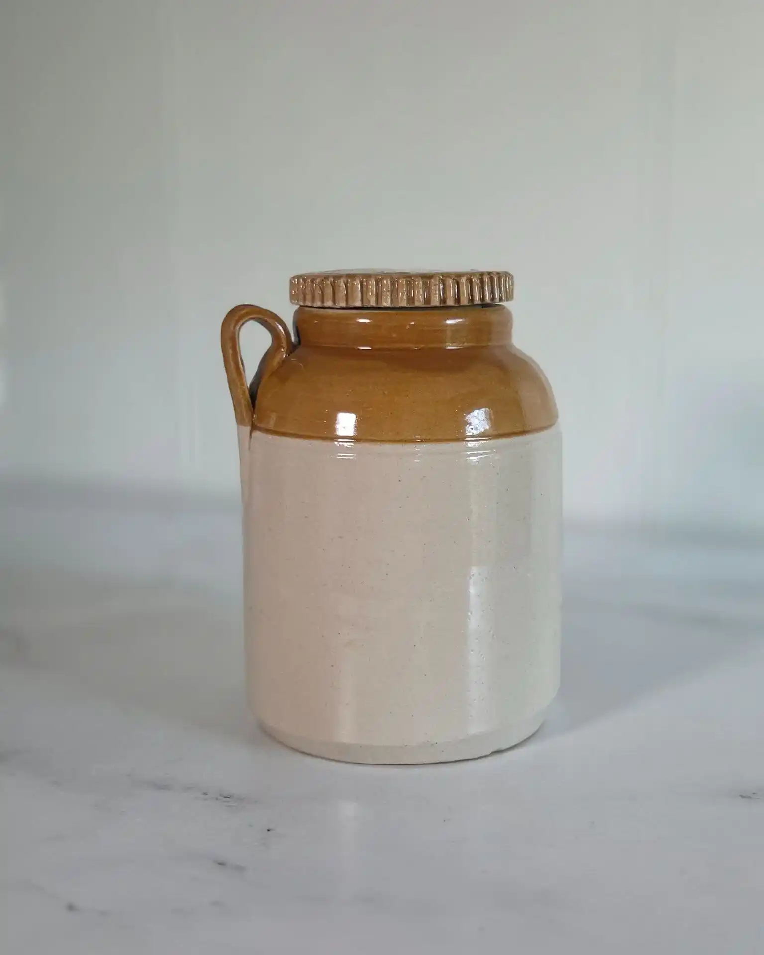 10 Grandma Core Kitchen Thrift Finds 7 Stoneware Pickle Crock