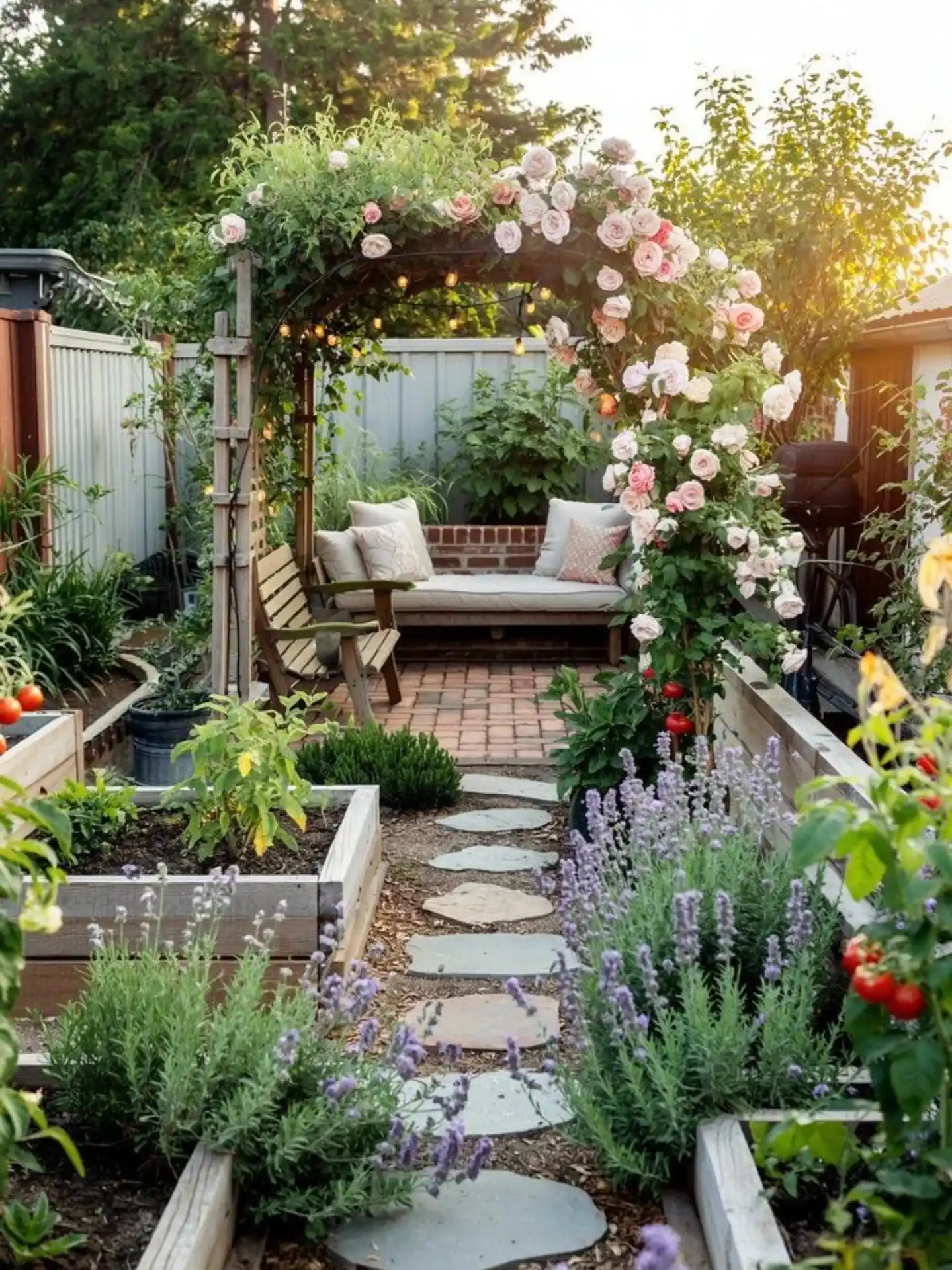 10 Geometric Herb Garden Design Shapes for Modern Homes 5 contemprory garden