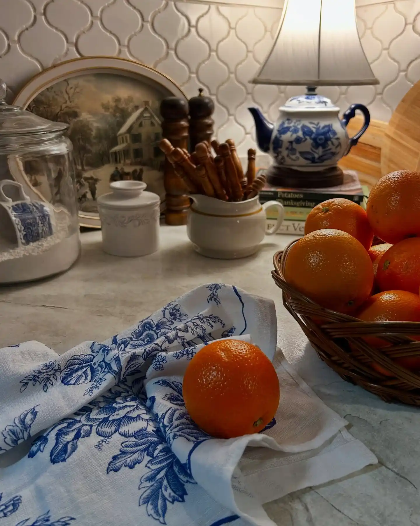 How To Make Rental Kitchen Feel Like Grandma's House 3 countertop