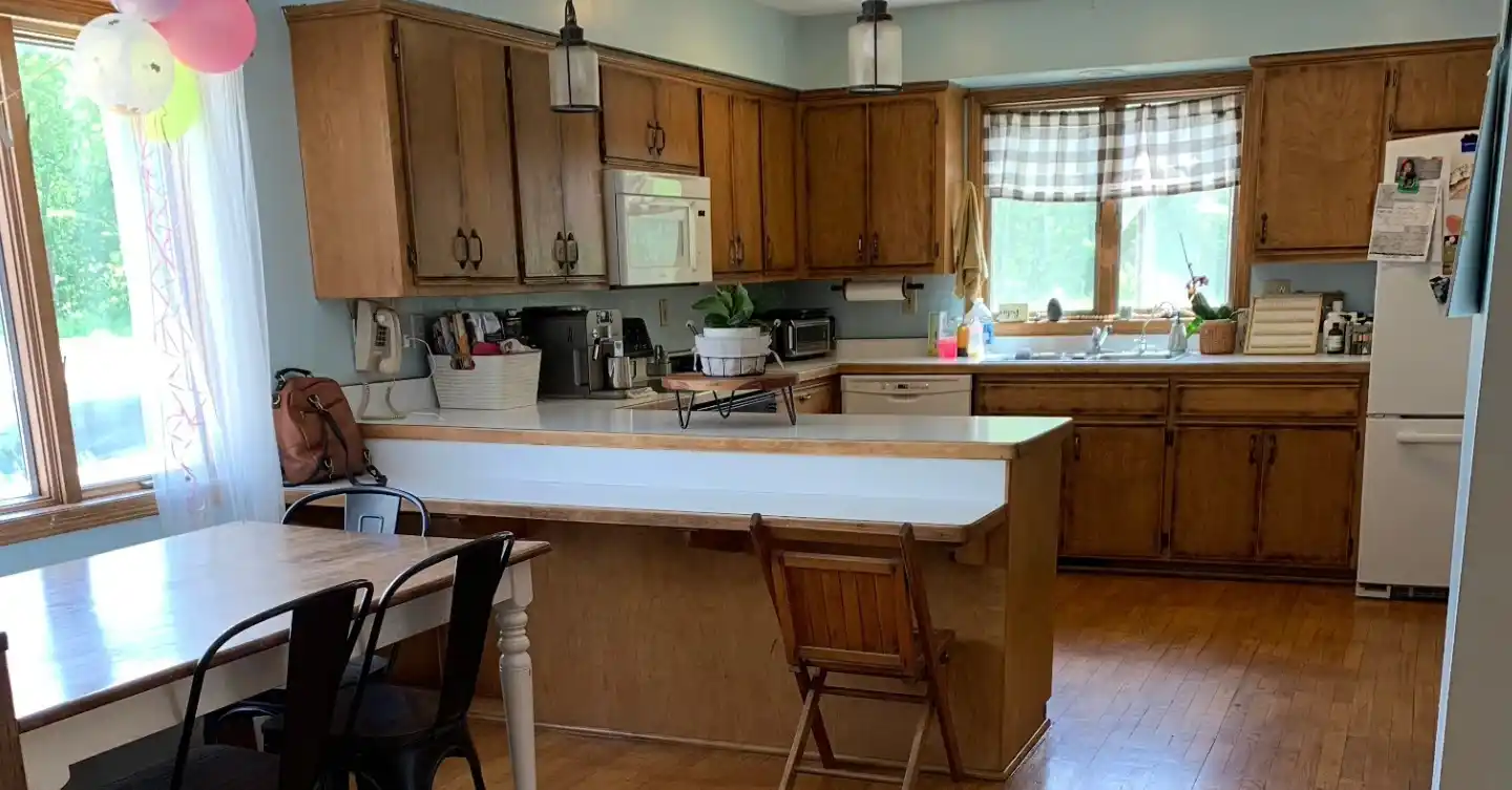 Vintage Farmhouse Kitchen Makeover Over 50 2 farm house kitchen ideas