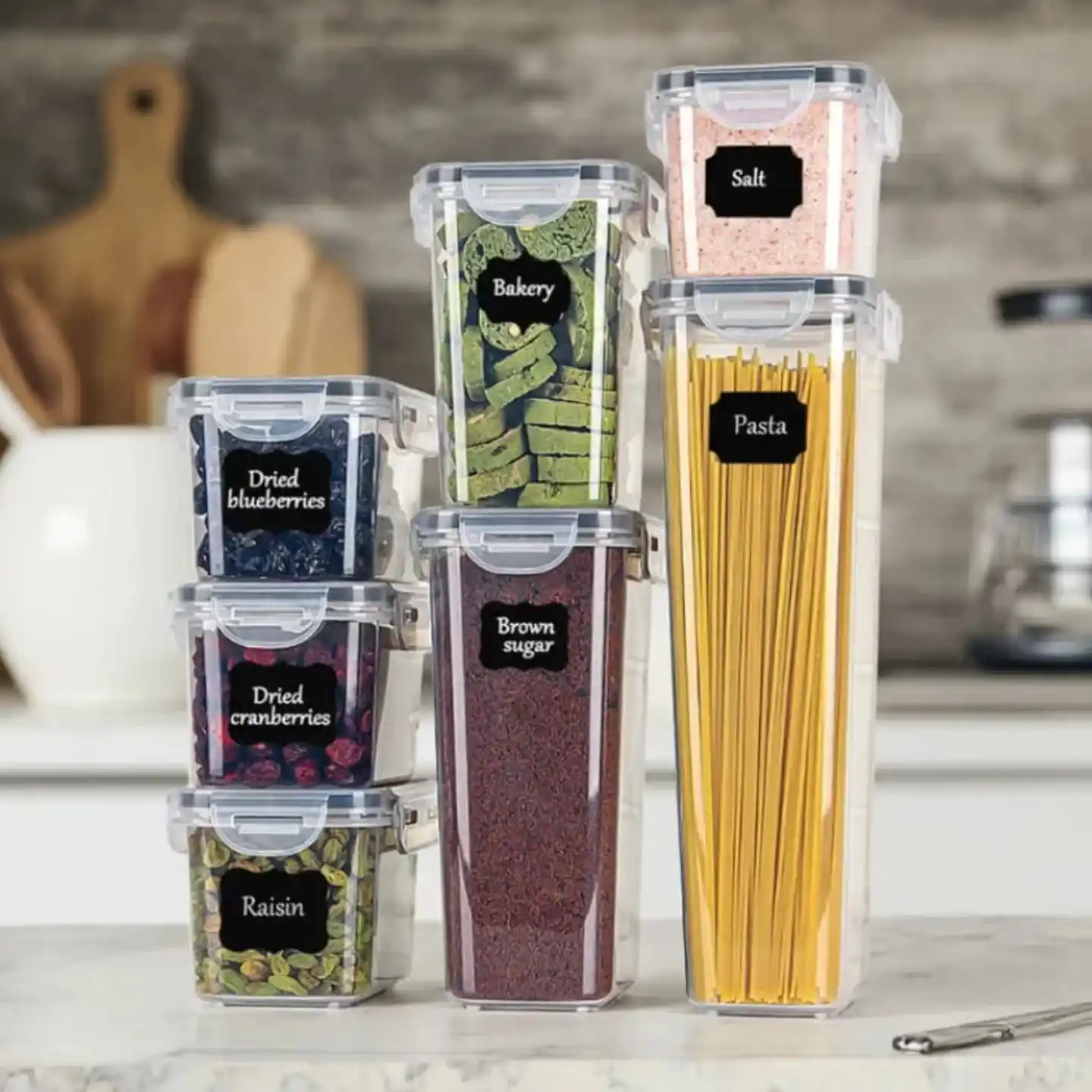 Glass vs Plastic Kitchen Containers for Organizing 3 lightweight plastic container
