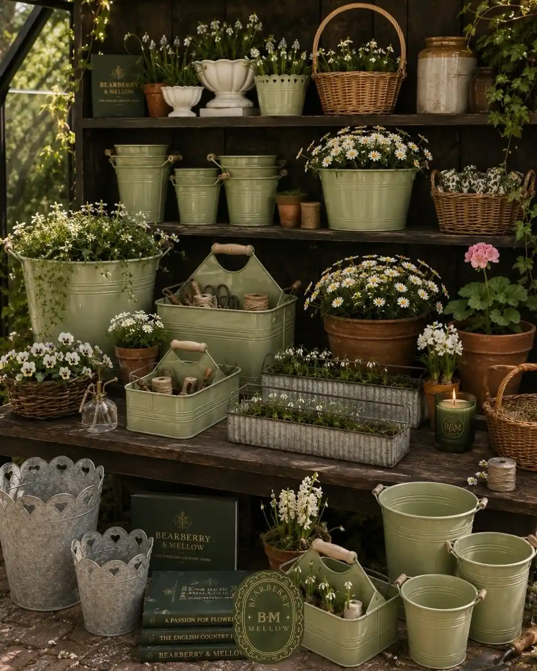 14 Indoor Herb Garden Ideas That Double as Decor 8 shelf herb garden