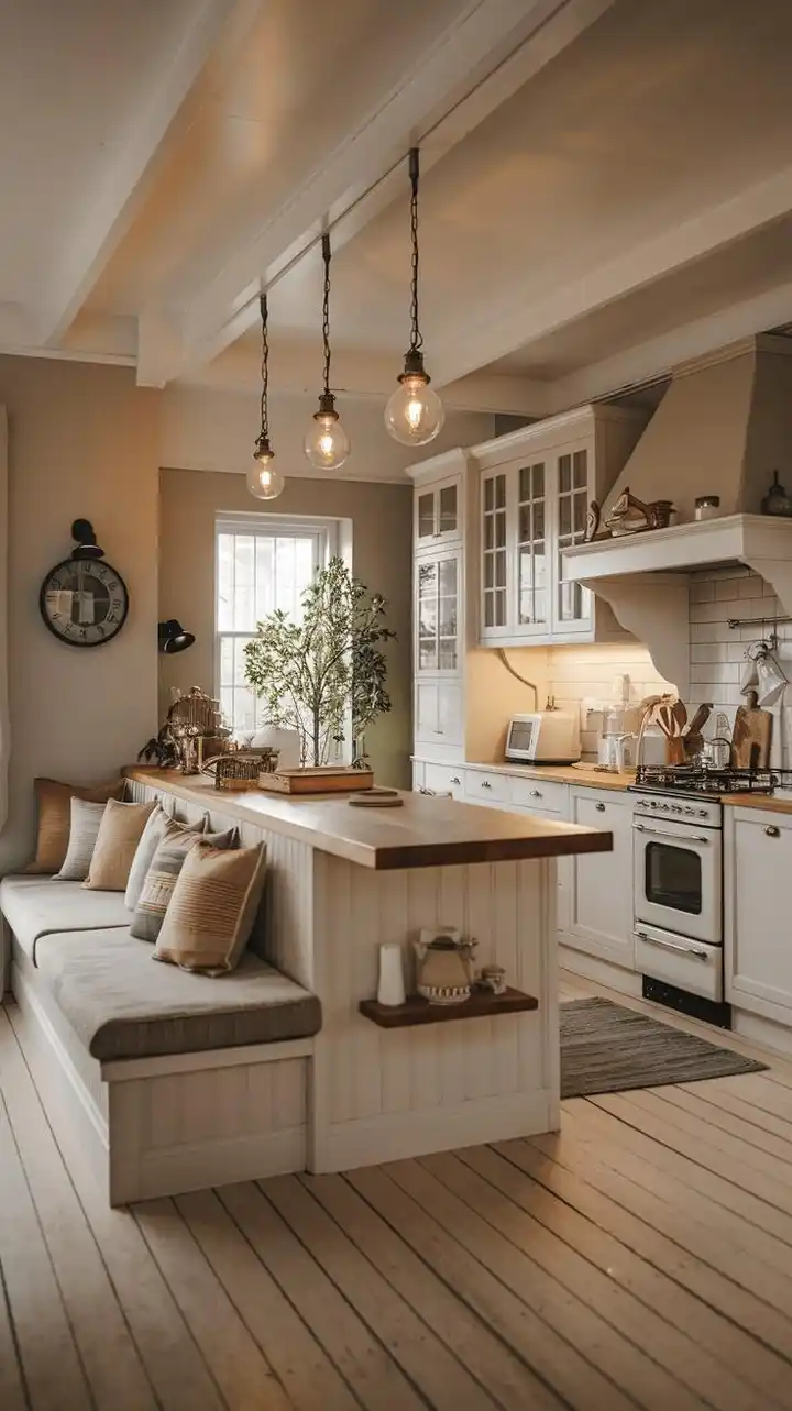 Vintage Farmhouse Kitchen Makeover Over 50 8 small kitchen