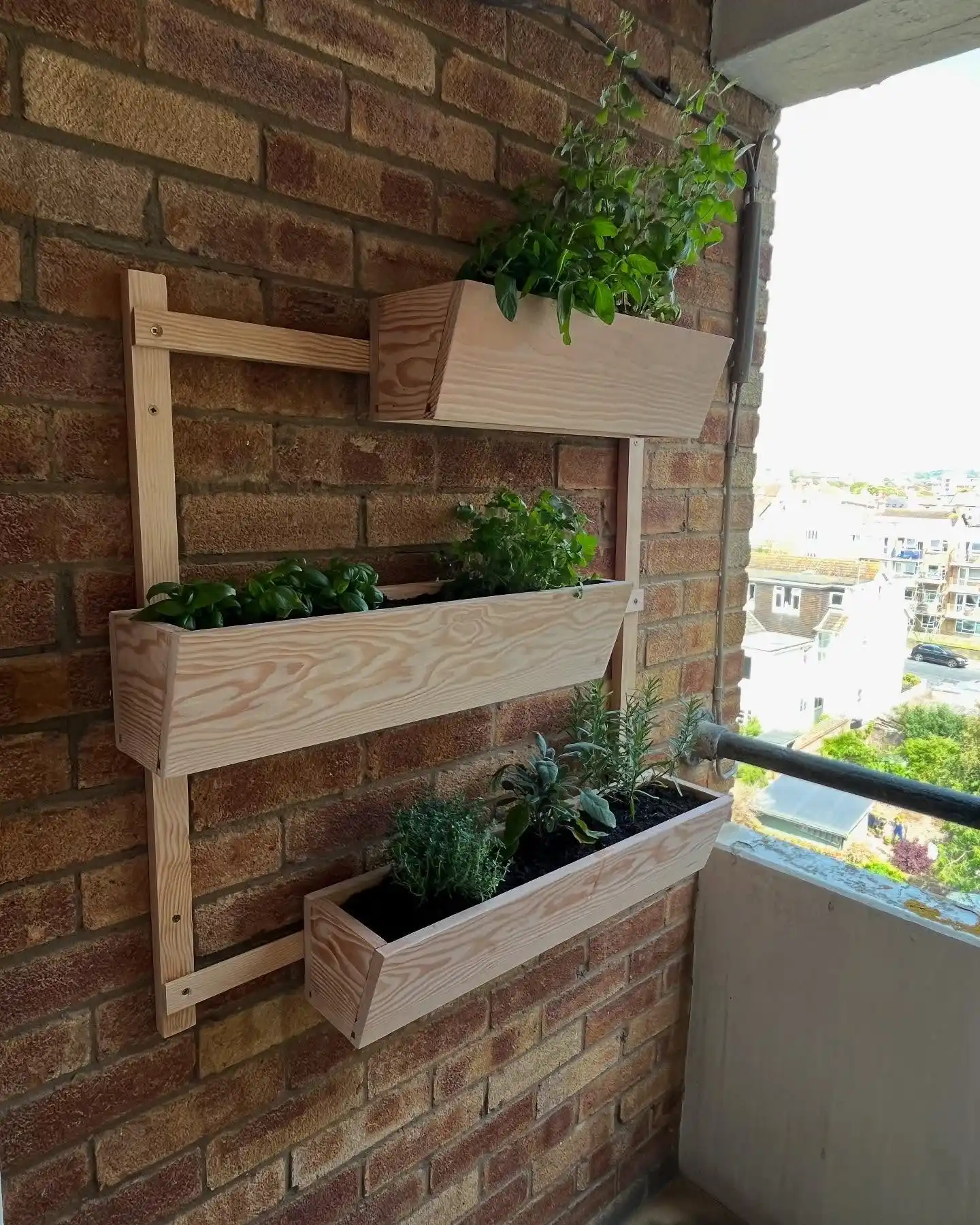 14 Indoor Herb Garden Ideas That Double as Decor 13 vertical herb garden